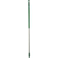 Handle, Broom/Brush/Pad Holder/Scraper/Squeegee, Green, Ergonomic, 59" L Consource