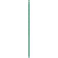 Ultra Hygiene Handle, Broom/Brush/Pad Holder/Scraper/Squeegee, Green, Ergonomic, 67" L Consource