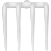 Fourche hygi&eacute;nique, Plastique, Blanc Consource