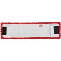 Tampon de vadrouille &agrave; t&ecirc;te plate adaptable, Finition, Microfibre, 5-1/2" x 19-1/2" Consource
