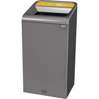 Conteneur pour d&eacute;chets de bidon Configure, Vrac/Bord de rue/De bureau, Acier, 23 gal. US Consource