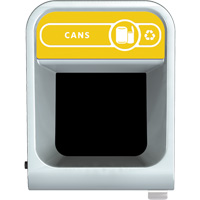 Conteneur pour d&eacute;chets de bidon Configure, Vrac/Bord de rue/De bureau, Acier, 23 gal. US Consource