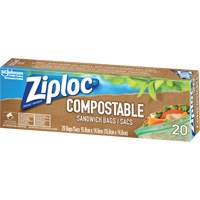 Sacs &agrave; sandwich compostables Ziploc Consource