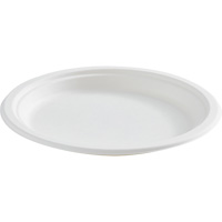 Assiette ronde en fibre compostable Consource