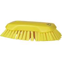 Hand Brush, Extra Stiff Bristles, 9-1/10" Long, Yellow Consource