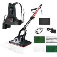 Shock Oscillating Floor Cleaning Machine with Backpack, Cleaner Consource