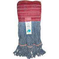 Wide-Band Mop Head, Antimicrobial/Floor Finishing/Specialty, Cotton/Rayon/Synthetic, Loop Style Consource