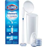 Ensemble de d&eacute;marrage de ToiletWand d&eacute;sinfectante jetable 3-en-1 Consource