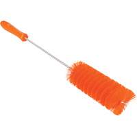 Tube Brush, Medium Bristles, 19-7/10" Long, Orange Consource