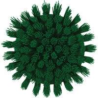 HyDrive Round Drill Brush, Extra Stiff Bristles, 3-1/10" Long, Green Consource
