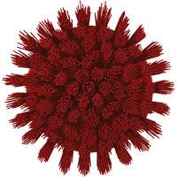 HyDrive Round Drill Brush, Extra Stiff Bristles, 3-1/10" Long, Red Consource