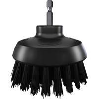 HyDrive Round Drill Brush, Extra Stiff Bristles, 3-1/10" Long, Black Consource
