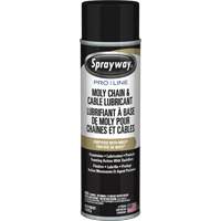 Lubrifiant au molybd&egrave;ne Pro Line pour chaînes et c&acirc;bles, Canette a&eacute;rosol Consource
