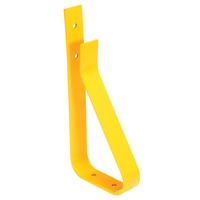 Rail Post, Steel, 10-3/4" L x 24" H, Yellow Consource