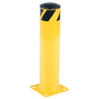 Butoir de s&eacute;curit&eacute;, Acier, 24" h x 5-1/2" la, Jaune Consource
