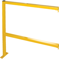 Protecteurs de p&eacute;rim&egrave;tre - Style tubulaire, 46" la x 49-1/2" h, Jaune Consource