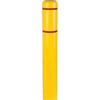 Polyethylene Bollard Covers, 6-5/8" Dia. x 52" L, Yellow Consource