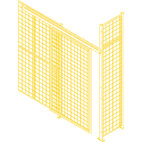 Wire Mesh Partition Components - Hardware Consource