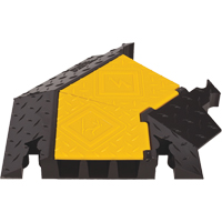 Yellow Jacket&reg; 3-Channel Heavy Duty Cable Protector - Right Turn Consource