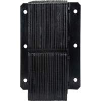 Laminated Dock Bumpers, Vertical, Rubber, 11" W x 6" D x 20" H Consource