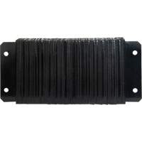 Laminated Dock Bumpers, Horizontal, Rubber, 24" W x 4" D x 12" H Consource