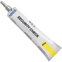 Security Check Paint Marker, 1.7 oz., Tube, Yellow Consource