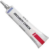 Security Check Paint Marker, 1.7 oz., Tube, Red Consource
