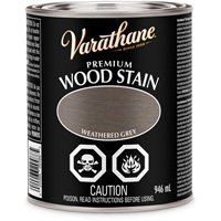 Varathane&reg; Premium Wood Stain, 946 ml, Weathered Grey Consource