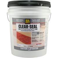 Produit d&eacute;tanch&eacute;it&eacute; protecteur Seal-Krete, 18,93 L, &agrave; l'eau, Brillant, Transparent Consource