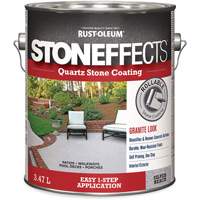 Stoneffects Quartz Stone Coating, 3.78 L, Water-Based, Textured, Grey Consource