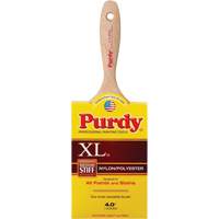XL Sprig Paint Brush, Poly/Nylon, Wood Handle, 4" Width Consource