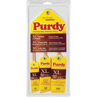 XL Paint Brush Multi-Pack, Poly/Nylon, Wood Handle Consource