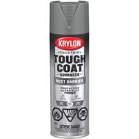 Tough Coat&reg; Advanced Paint with Rust Barrier Technology, Grey Primer, Ultra-Flat, 425 g, Aerosol Can Consource