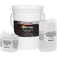 6700 100% Solids Decorative Epoxy, 3 gal., Epoxy-Based, High-Gloss, Grey Consource
