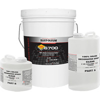 6700 100% Solids Decorative Epoxy, 3 gal., Epoxy-Based, High-Gloss, Clear Consource