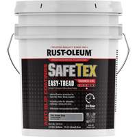 SafeTex&reg; Easy-Tread Acrylic Coating, 4 gal., Water-Based, Flat/Textured, Grey Consource