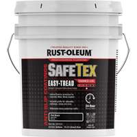 SafeTex&reg; Easy-Tread Acrylic Coating, 4 gal., Water-Based, Flat/Textured, Black Consource