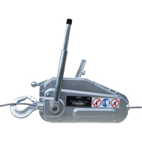 Tirfor&reg; Wire Rope Hoist - TU17, 5/16" Wire Diameter, 2000 lbs. (1 tons) Capacity Consource