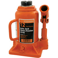 314A Bottle Jack, 12 tons, Manual Hydraulic, 13" Raised Height Consource