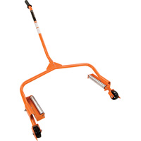 624A Chariots porte - Roues de camions, Capacit&eacute; de 450 lb, Cadre en Acier, 48" h Consource