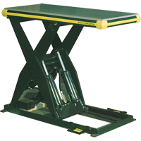 Table &eacute;l&eacute;vatrice hydraulique &agrave; ciseaux Backsaver, Acier, 24" la x 48" lo, Capacit&eacute; 4000 lb Consource