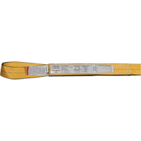 &eacute;lingues de levage en nylon, Pli Double, Oeillet double, Type 3, 3" la x 3' lo, Limite de charge verticale 8800 lb Consource