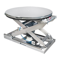 EZ Loader&reg; SS Self-Levelling Pallet Positioner - 100% Stainless Steel, 43" L x 43" W, 4000 lbs. Cap. Consource