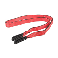 Polyester Sling, Double Ply, Twisted Eye, Type 4, 2'' W x 12' L, 6200 lbs. Vertical Cap. Consource