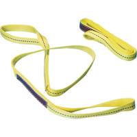 &eacute;lingue en nylon, Pli Double, Oeillet double, Type 3, 1" la x 6' lo, Limite de charge verticale 1000 lb Consource
