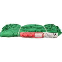 &eacute;lingue ronde en polyester, Vert, 12' lo, 6000 lb Charge verticale Consource