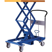 Dandy Lift Scissor Lift Table, 34-4/5" L x 23-3/5" W, Steel, 770 lbs. Capacity Consource