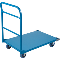 Chariots &agrave; tablettes/plateforme, Acier, 24" la x 36" p x 40" h, Capacit&eacute; de la plateforme 1300 lb Consource