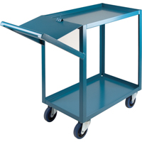 Chariots &agrave; cueillette, 36" h x 18" la x 46" p, 2 Tablettes, Capacit&eacute; 1200 lb Consource