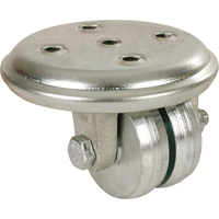 Low Level Casters, Swivel, 2" (51 mm), Cast Iron, 600 lbs. (272 kg.) Consource